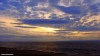 A spectacular sunset seen over Morecambe's South Beach in Lancashire.